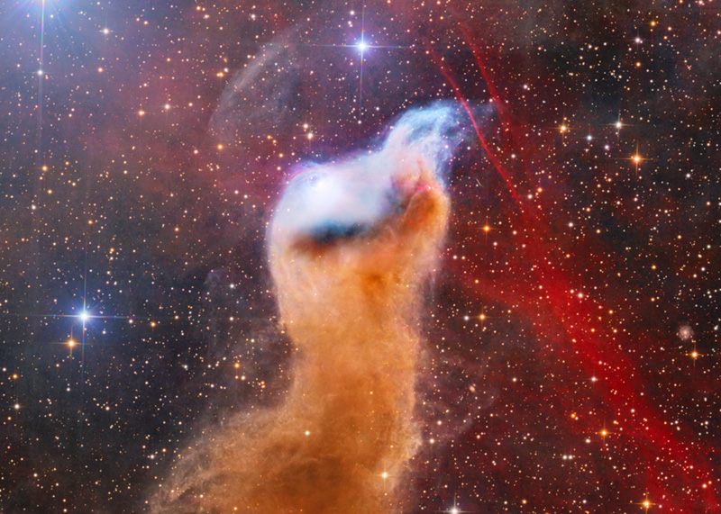 VdB 152 Wolfs Cave Nebula