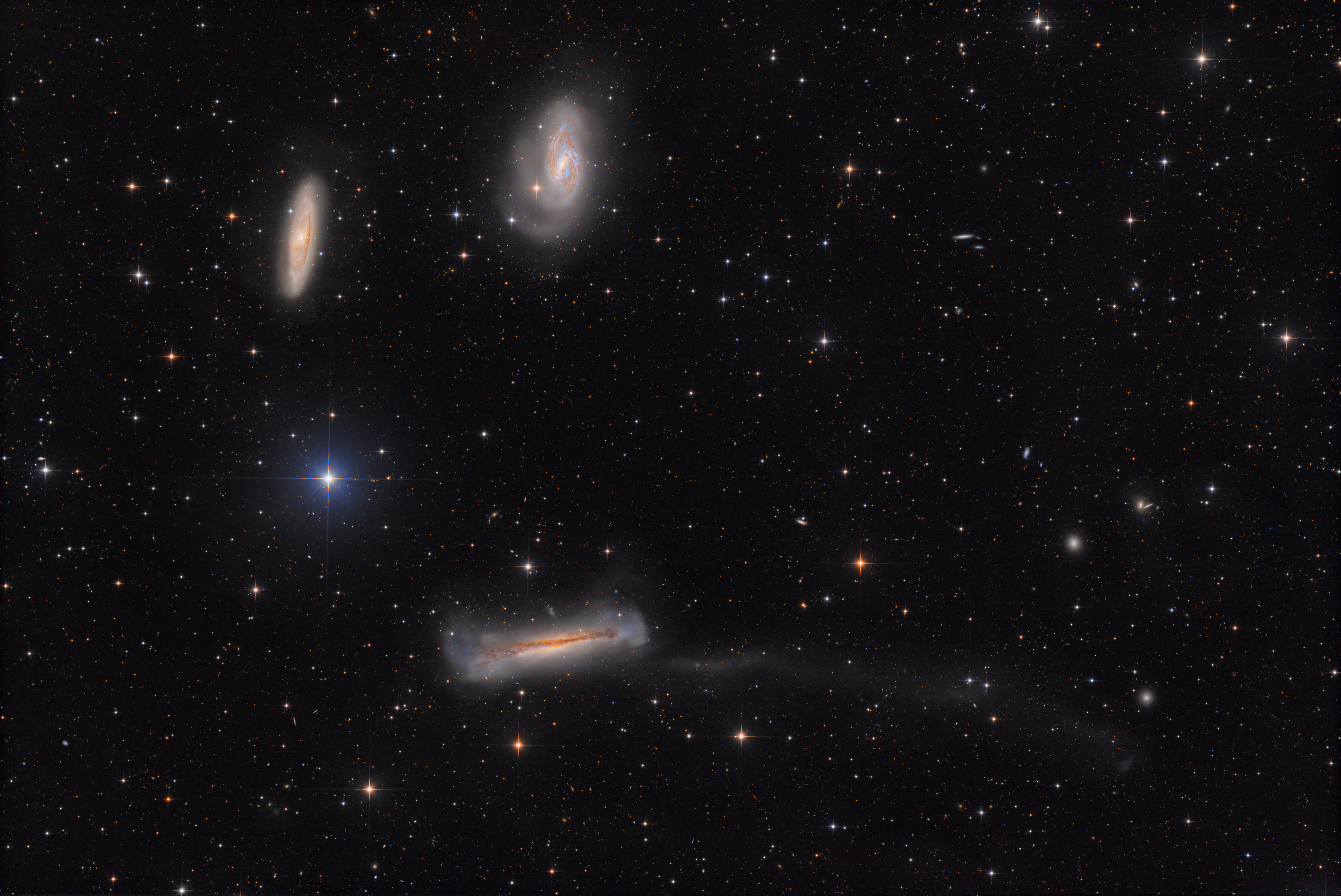 Leo Triplett M65 M66 and NGC3628